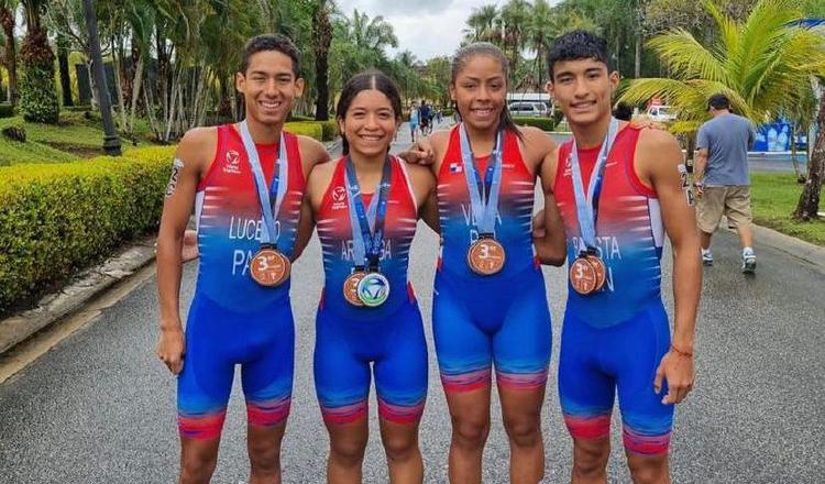 Medalla de bronce para Panamá. Cortesía