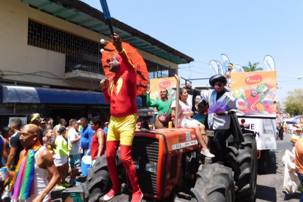'La Ñata' es uno de los personajes más populares del Carnaval de Las Tablas. Foto: Archivo 'La Ñata' es uno de los personajes más populares del Carnaval de Las Tablas. Foto: Archivo