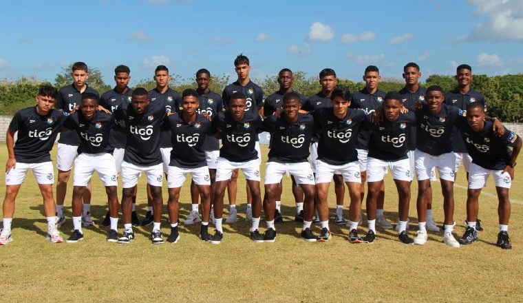 Equipo Sub-17 de Panamá. Foto: Fepafut