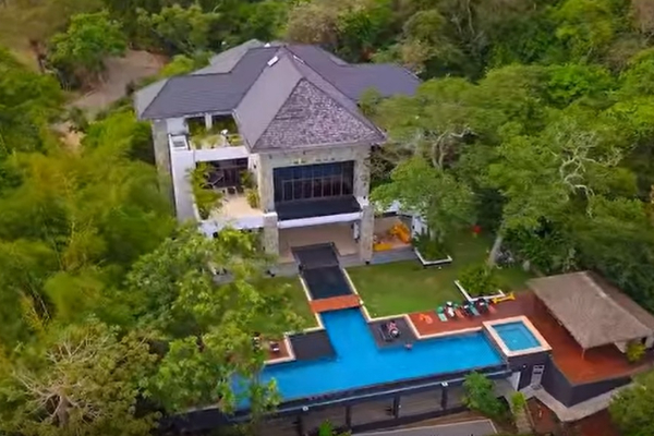 Villa en la que se alojaron los solteros. Foto: Netflix Villa en la que se alojaron los solteros. Foto: Netflix