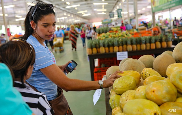 Latin America, with the highest price of a healthy diet
