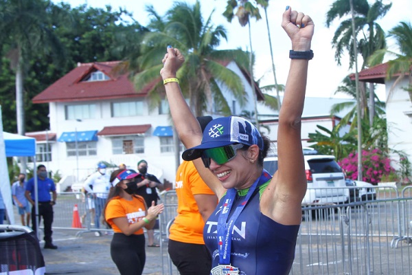 Williana Rojas estará en el Ironman 70.3 de Panamá. Foto: Cortesía