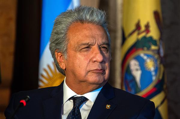 Lenín Moreno, expresidente de Ecuador. EFE.