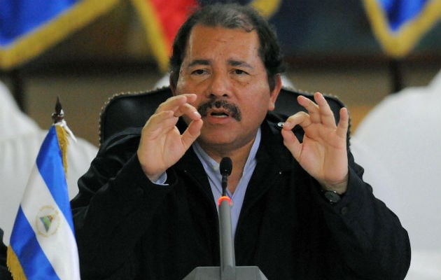 Daniel Ortega, presidente de Nicaragua. Archivo.