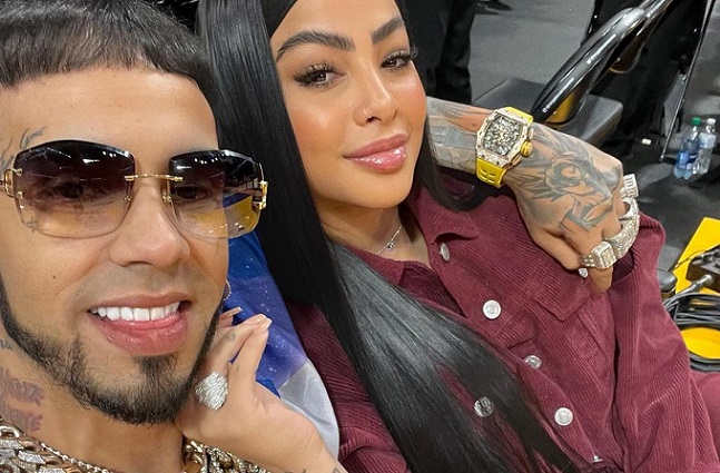 Anuel y Yailin actualmente están separados. Foto: Instagram