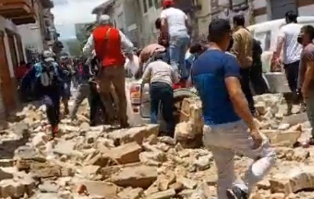 At least one person died after a magnitude 6.5 earthquake in Ecuador