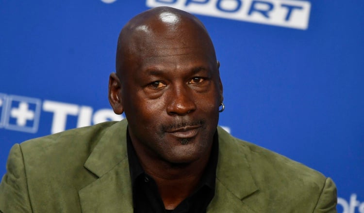 Michael Jordan, exjugador de la NBA. Foto: EFE