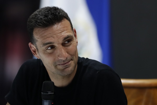 Lionel Scaloni, técnico de Argentina. Foto: EFE