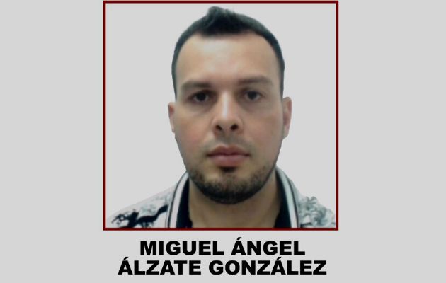 Capturan a  Miguel Ángel Álzate González. Foto: Cortesía