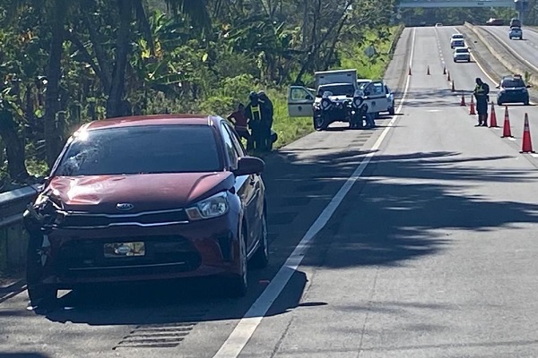 Las autoridades precisaron que este es la segunda víctima por accidente por atropello en las últimas horas en Chiriquí.. Foto. José Vásquez