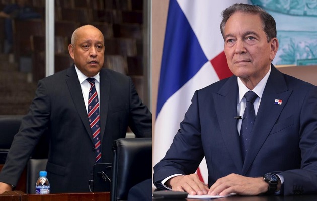 Laurentino Cortizo respondió a los señalamientos de Crispiano Adames. Foto: Cortesía