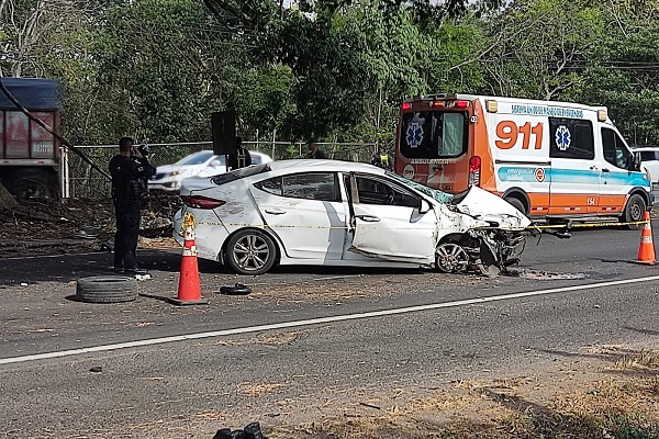 El pasado fin de semana en Capira hubo dos accidentes de tránsito que dejaron dos personas  muertas y varias heridas. Foto. Eric Montenegro