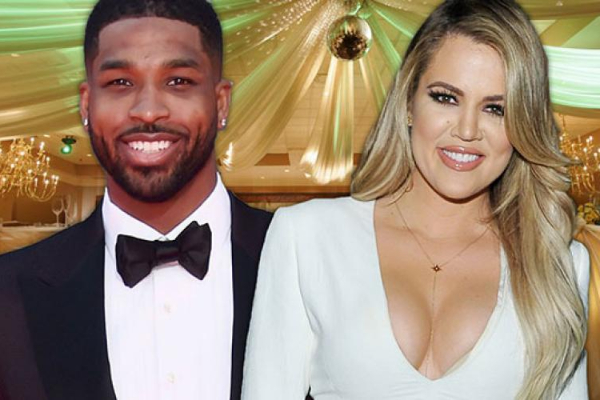 Tristan Thompson y Khloé Kardashian. Foto: Archivo