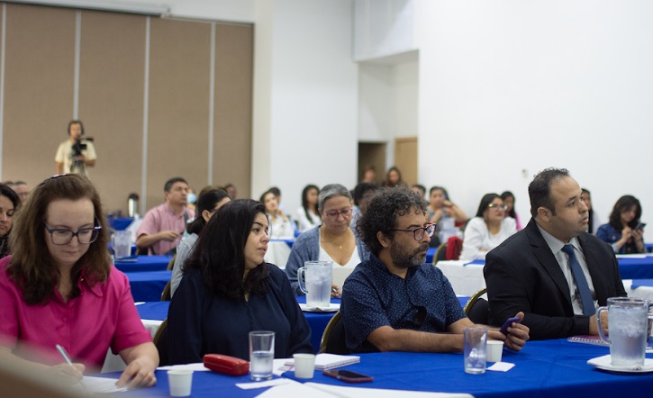 Panamanians, at a literacy meeting in Colombia