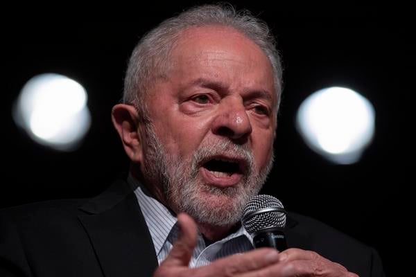 Luiz Inácio Lula da Silva, presidente de Brasil. Archivo.