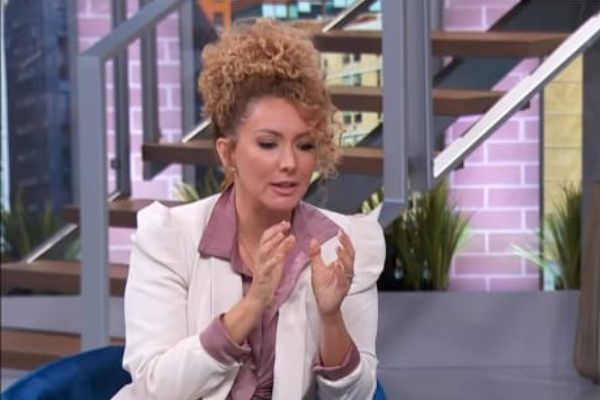 Erika Ender en el programa 'Hoy Día'. Foto: Instagram / @erikaender