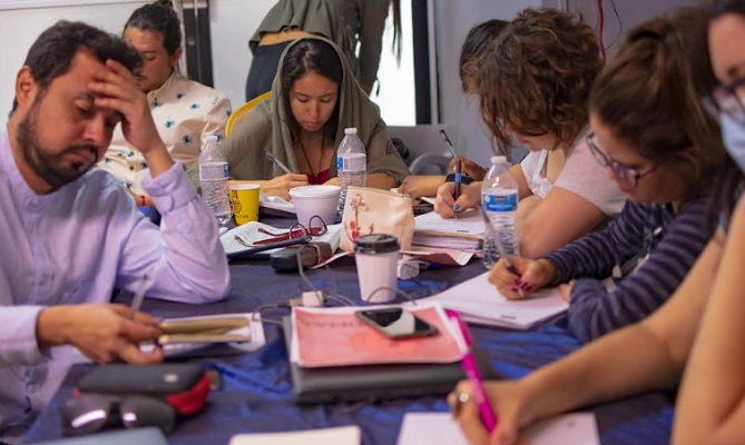 The creative film production workshop ends