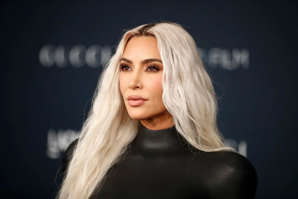La estrella de la farándula estadounidense Kim Kardashian. Foto: EFE / Caroline Brehman