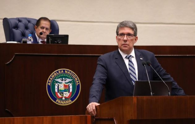 El director del Idaan Juan Antonio Ducruet. Foto: Cortesía Asamblea Nacional
