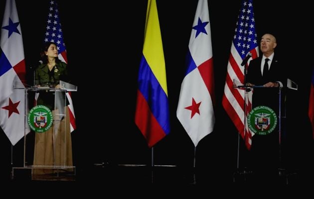 Panamá, EE.UU. y Colombia se unen contra el tráfico de migrantes en el Darién. Foto: Embajada EEUU