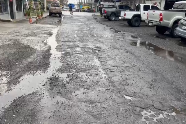 Los productores no cuentan con buenas carreteras para sacar sus cosechas. Foto. Mayra Madrid