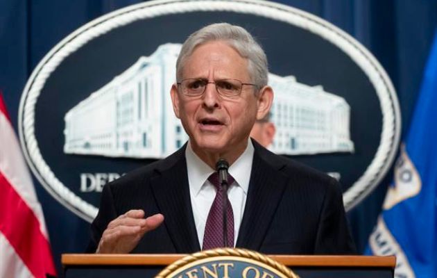 El fiscal general de Estados Unidos, Merrick Garland. Foto: EFE