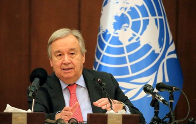 El secretario general de Naciones Unidas (ONU), António Guterres. Foto: EFE