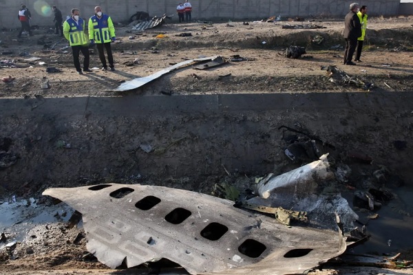 El avión fue derribado por error en un momento de tensión entre Irán y Estados Unidos. Foto: EFE