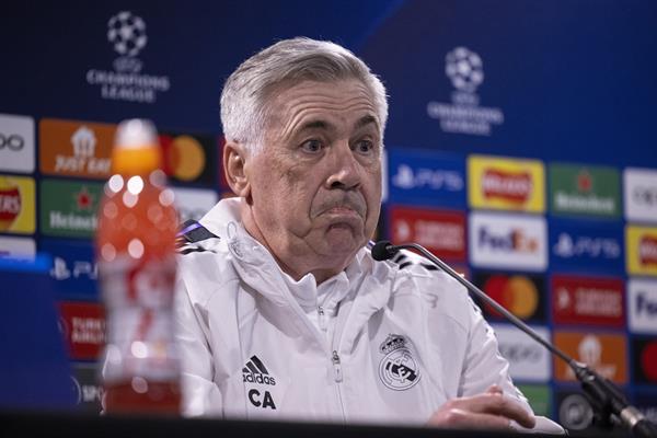 Carlo Ancelotti, técnico del Real Madrid. Foto: EFE