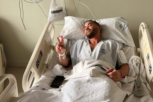Prince Royce was hospitalized after suffering an allergic reaction