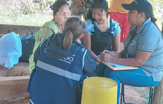 Oficiales de derechos humanos se trasladaron al lugar. Foto: Cortesía Defensoría del Pueblo