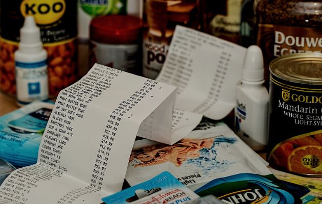 How much does food cost in supermarkets and shops?