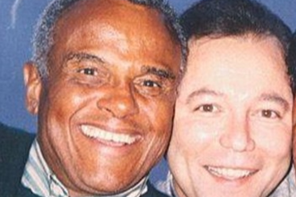 Harry Belafonte y Rubén Blades. Foto: Instagram / @ruben.blades