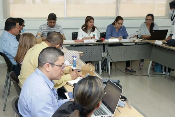 Es la primera reunión que se celebra este año entre la dirigencia docente y las autoridades del Meduca. Foto: Cortesía Meduca