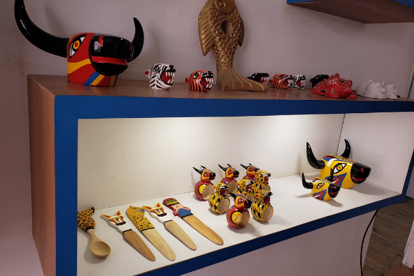 Otras de las creaciones de Luis Pertuz. Foto: Fanny Arias