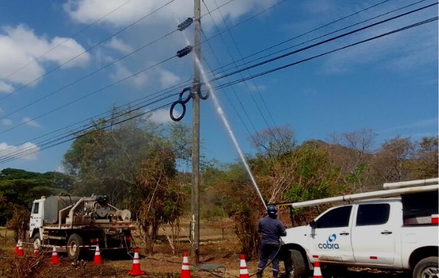 Panamá Oeste sin luz. Foto: Cortesía