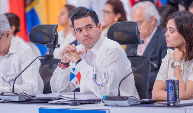 José Gabriel Carrizo, vicepresidente de la República  de Panamá. Archivo