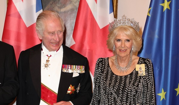 El rey Carlos III de Gran Bretaña y Camilla, la reina consorte. Foto: EFE