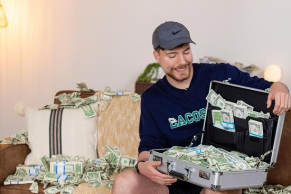 Mr.  Beast continues to cash in on Instagram