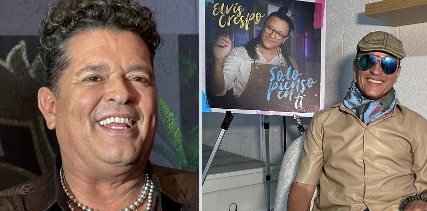 Carlos Vives y Elvis Crespo, en esta lista. Fotos: EFE