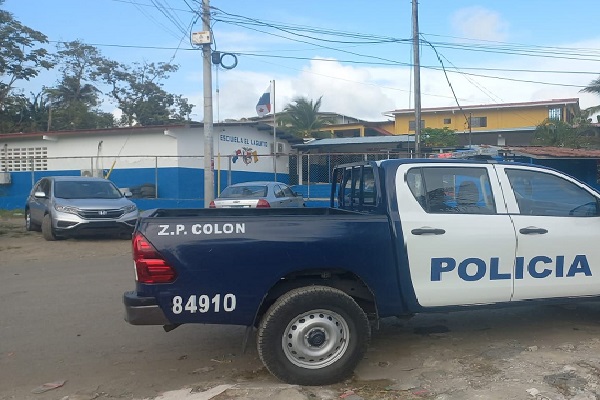 La Policía Nacional intervino en este el caso  que fue llevado a la casa de Justicia y Paz. Foto. Diomedes Sánchez