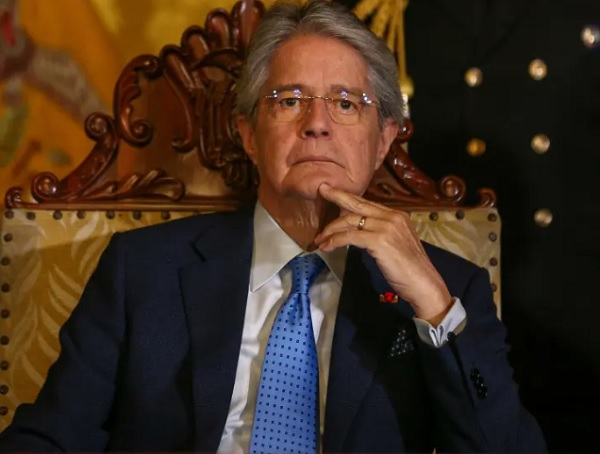 El banquero ocupa la presidencia de Ecuador desde mayo de 2021. Foto: EFE