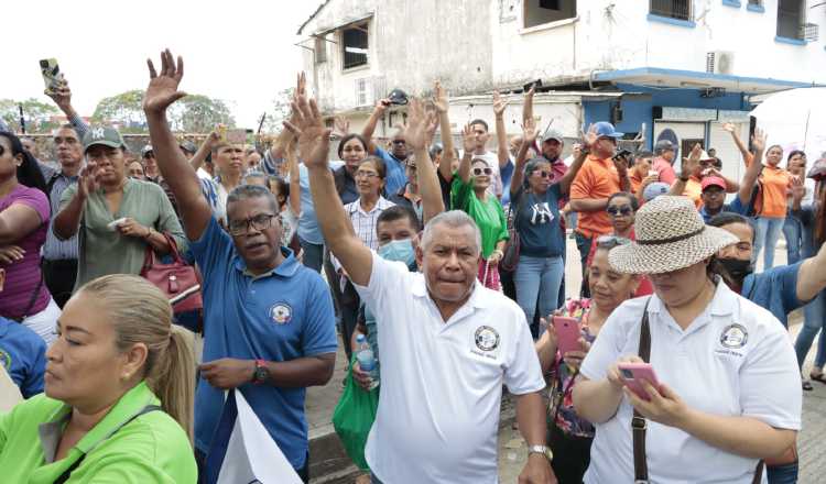 Los docentes no decretaron una huelga, pero se declararon en estado de alerta. Foto: Víctor Arosemena