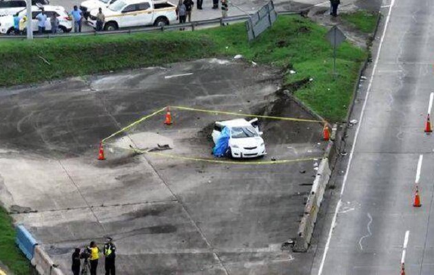 El accidente se registró a tempranas horas de este martes. Foto: Cortesía