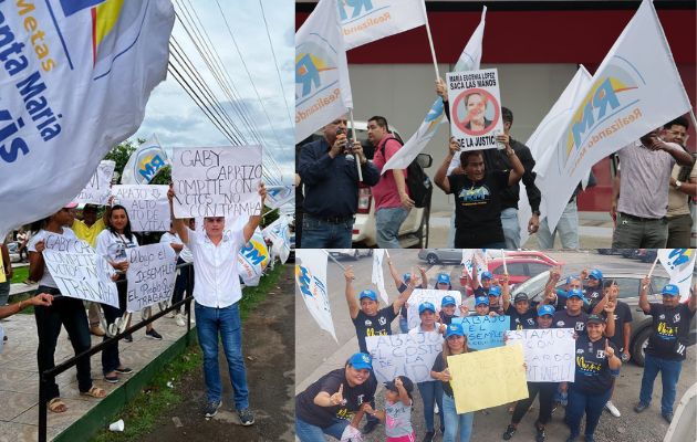 Las manifestaciones se registraron en diversos puntos del país. Foto: Víctor Arosemena