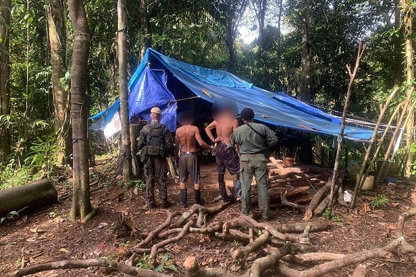 Fueron capturados dentro de la operación denominada “Narganá”. Foto: Diomedes Sánchez 