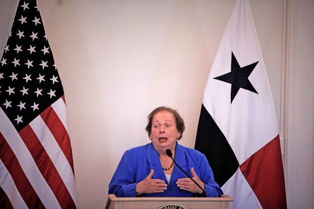 La embajadora de Estados Unidos en Panamá, Mari Carmen Aponte. EFE