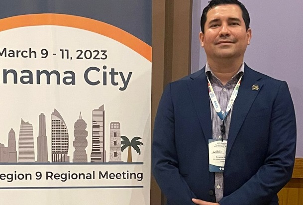 The Panamanian received an award for his career in biomedicine