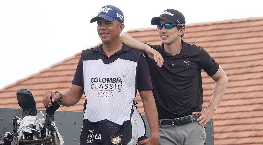El colombiano Juan Pablo Luna, con buen desempeño.