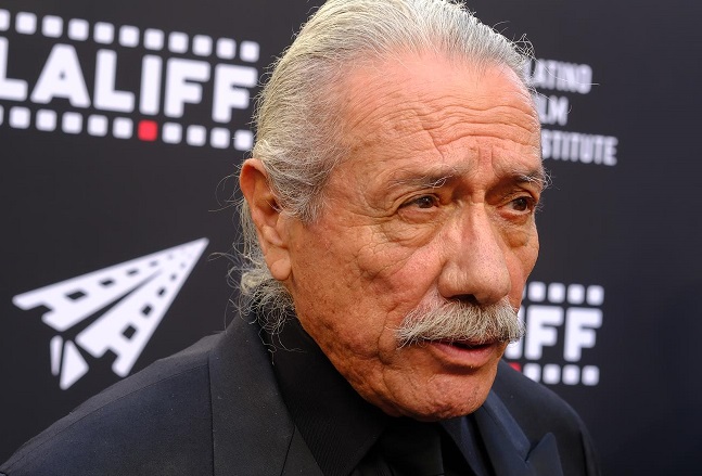 James Olmos reveals that he has overcome throat cancer
